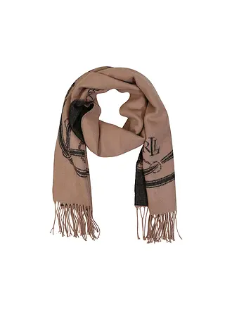 LAUREN RALPH LAUREN | Ensemble 2 pièces bonnet et écharpe | camel